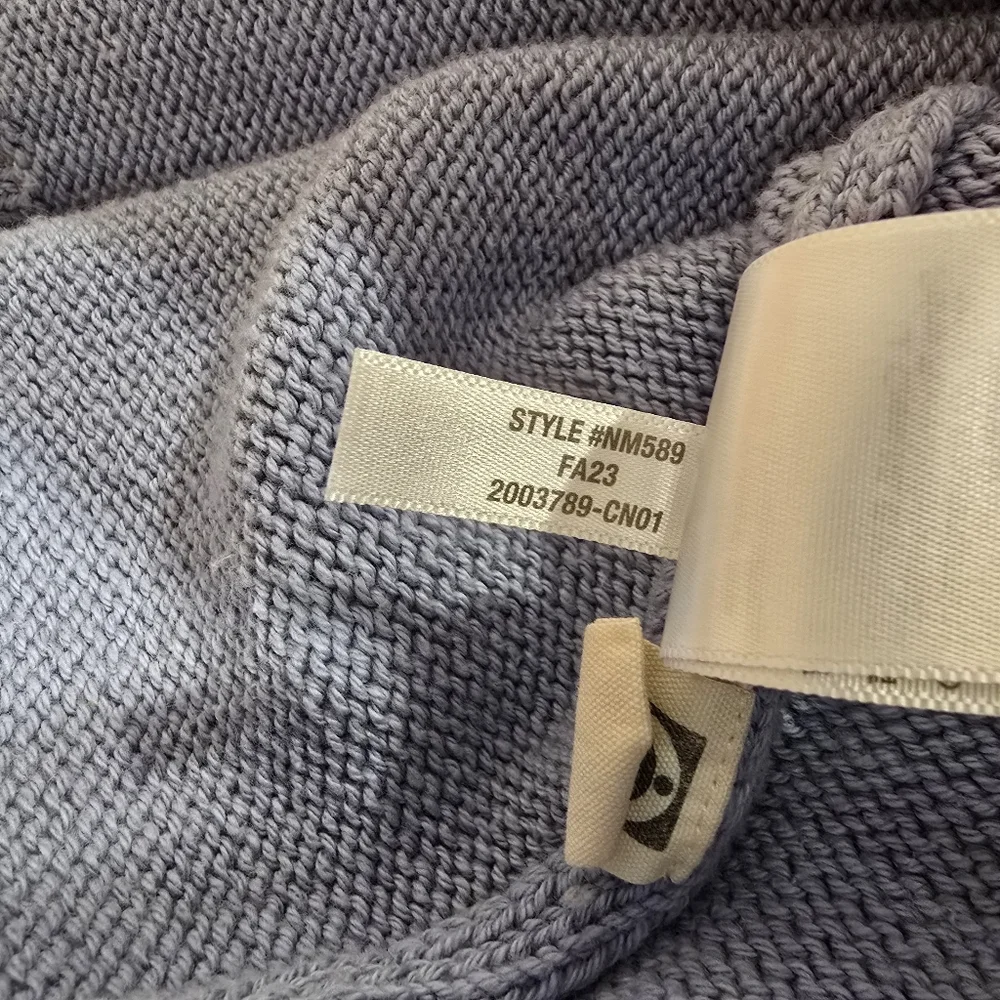 Madewell Conway Pullover Sweater In Craft Blue Size S - Picture 8 of 8